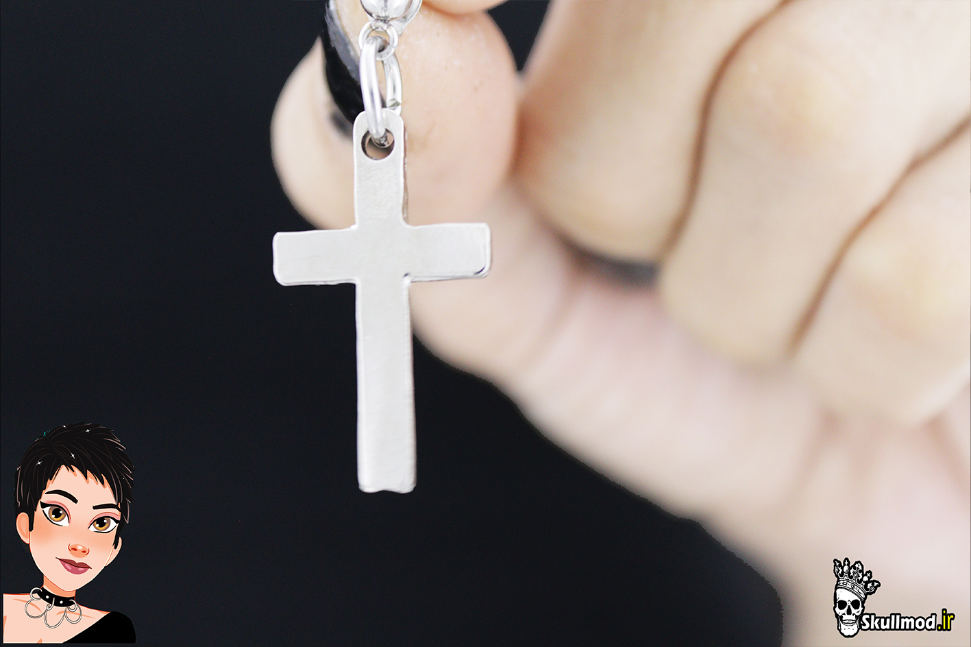 گوشواره صلیب گوتیک